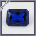 Prix ​​d&#39;usine pour Rectangle Cut Blue Sapphire Stone